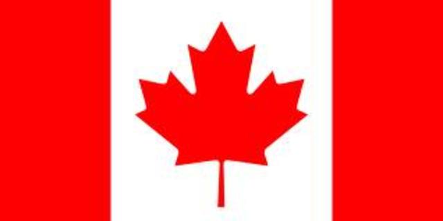 Canadian Flag Raised!