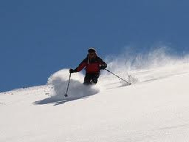 first time in the snow