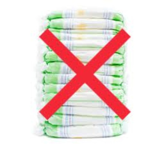 No more nappies