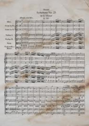 Sinfonía No. 25 en Sol menor_