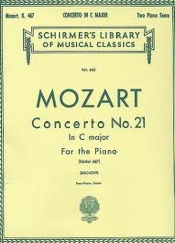 Concierto para piano no. 21 en Do mayor