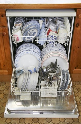 dad got a dishwasher