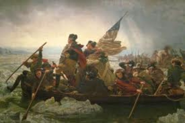 Washington crosses the Delaware