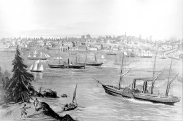 La Compagnie de la Baie d'Hudson a fondé Fort Victoria.