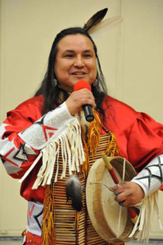 Cree Singer "O Canada"