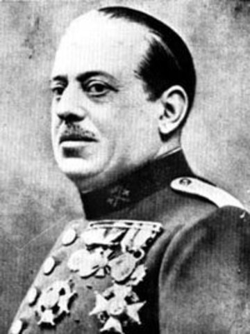 Sublevación del general Sanjurjo.