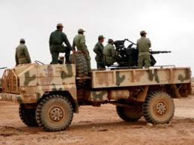 Sublevación del Ejército de Marruecos.