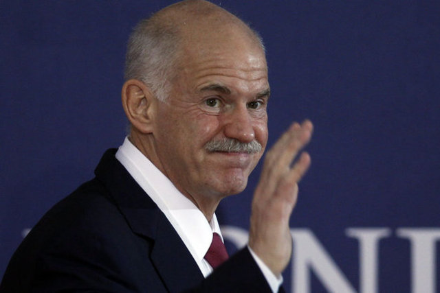 Démission de Papandréou