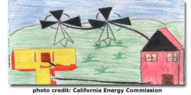 Wind-powered sawmill