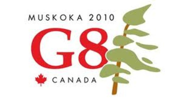 The 36th G8 summit is held in Huntsville, Ontario, Canada. Consecutively, the 4th G20 summit is also held in Toronto, Ontario, Canada on the same dates.