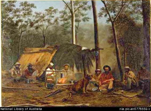 Discovery of a Gold Field - Queensland