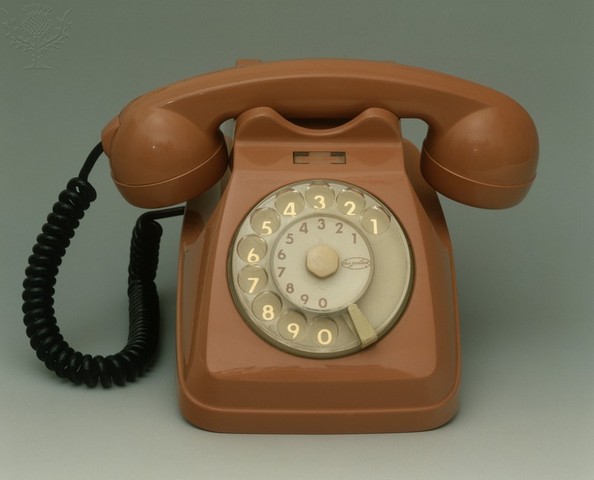 great grandma got first phone