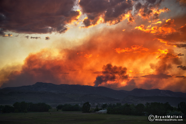 8:45 p.m. - High Park Fire grows to 46,820 acres