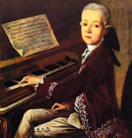 Nacimiento de Mozart
