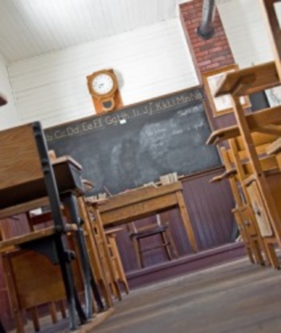 The blackboard is invented