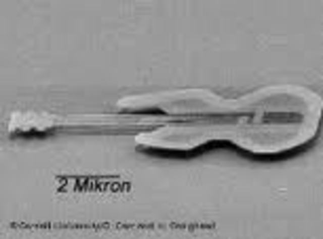 Se crea la guitarra más pequeña del mundo.