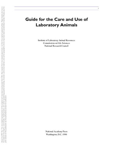 What Animals Want: Expertise and Avocacy in Laboratory Animal Welfare Policy