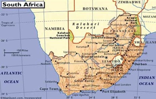 Deposits of Gold in South Africa