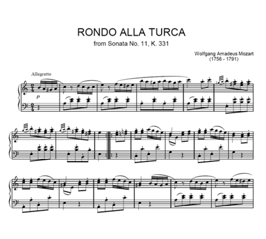 Rondo Alla Turca