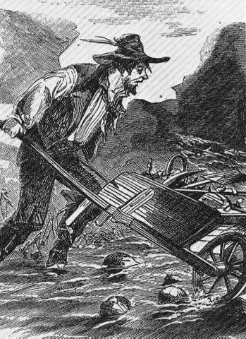 Gold discovered in Columbia