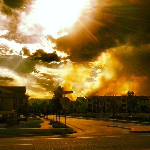 8:15 a.m. - High Park Fire grows slightly Thursday night