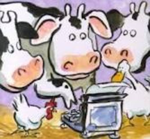 1st grade: Click, Clack, Moo Cows that Type