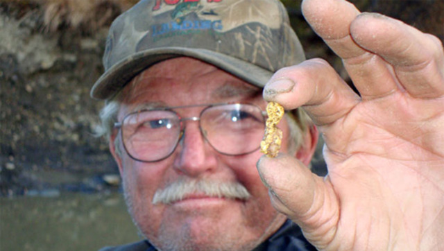 Gold discovered in Alaska