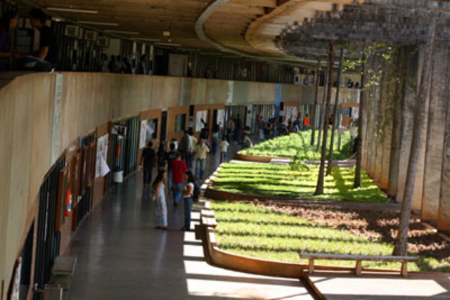 I started studying at UnB.