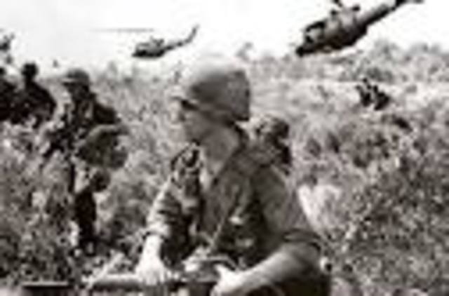 US enters war in Vietnam