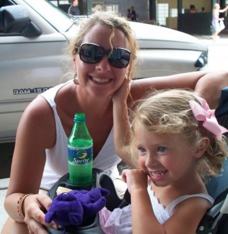 Had my daughter, Caroline Ann