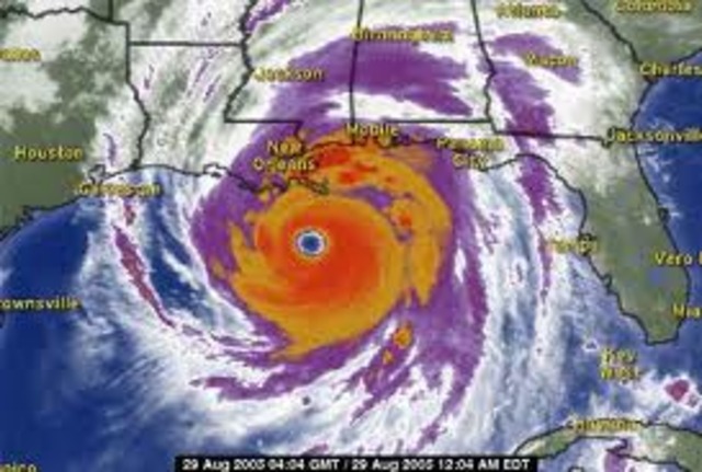 El huricán Katrina