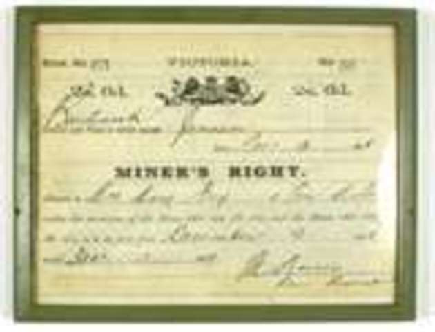 Miner's Right NSW