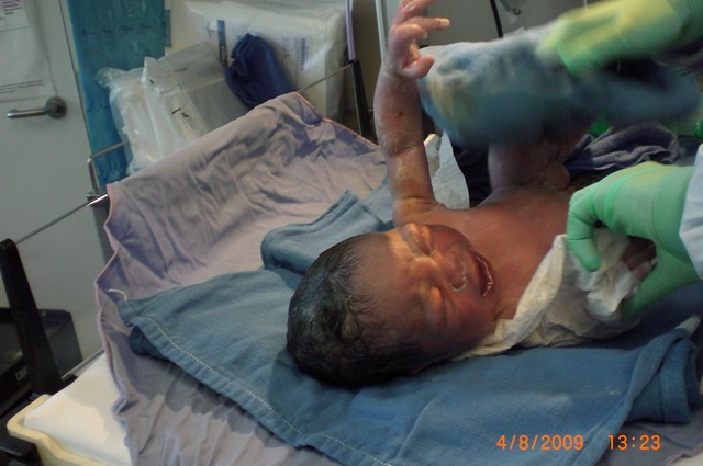 I gave Birth to my son Bryce