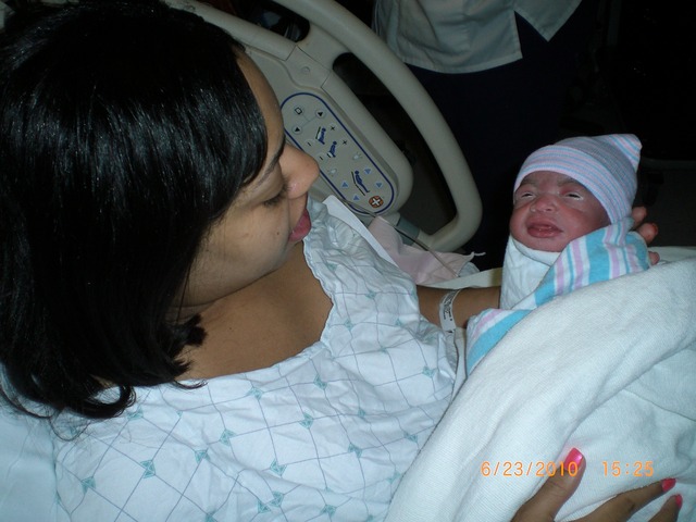 I gave Birth to my Daughter Brooke