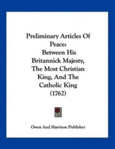 Preliminary Articles of Peace