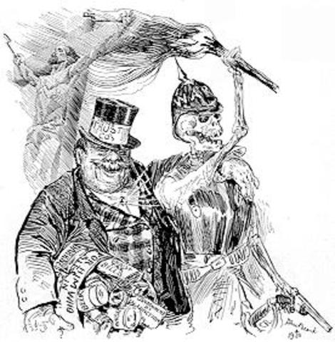 Imperlism taking advantege