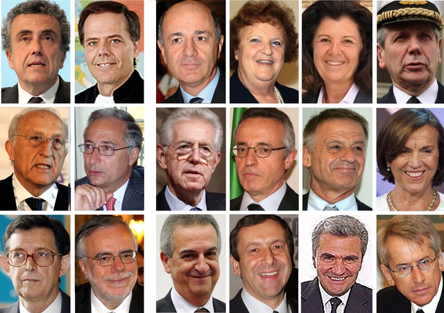 Napolitano nomina il governo Monti