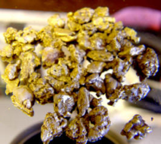 Gold Found In California