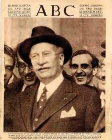 Dimisión de Lerroux