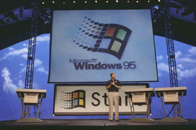 Lanzamiento de Windows 95.