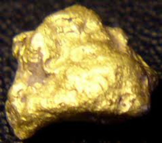 Gold discovered in British Columbia