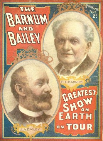 Barnum and Bailey Circus is Founded