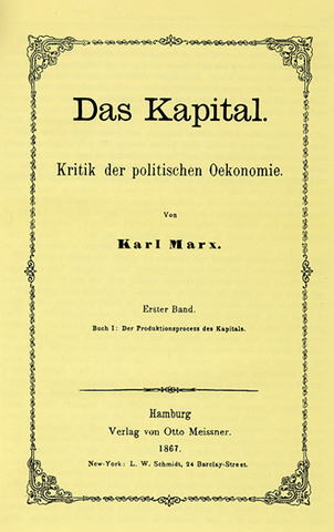 First Publication of "Das Kapital"