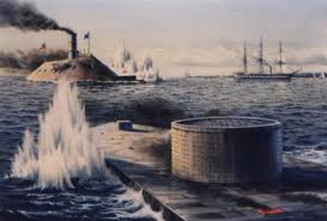 First Battle of the "Ironclads"