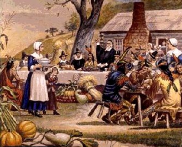 chpt 1 "Pilgrims" settle in plymouth.