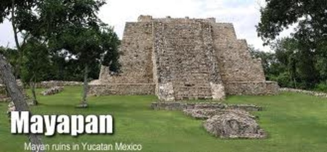 Mayapan becomes the new Mayan capital