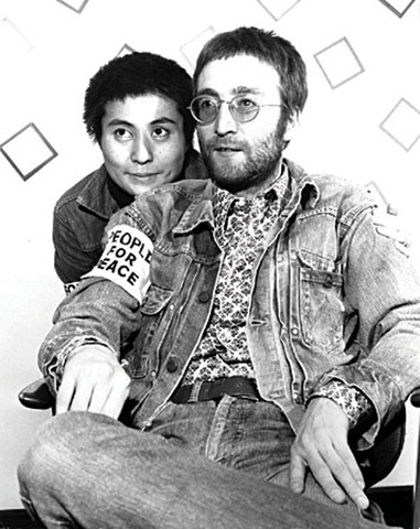 John Lennon and Yoko Ono