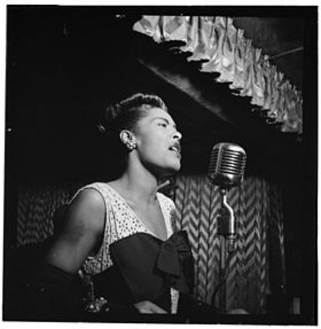 Billie Holiday born