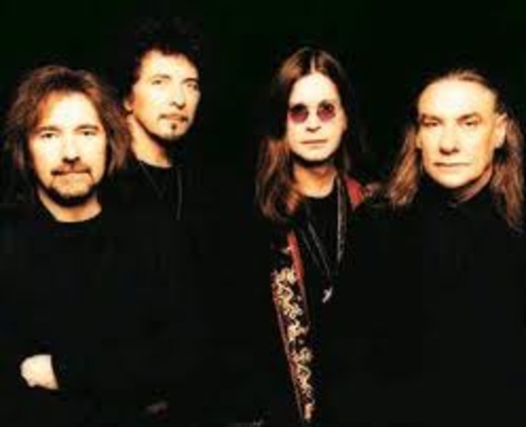 Ozzy and his band Black Sabbath released first album