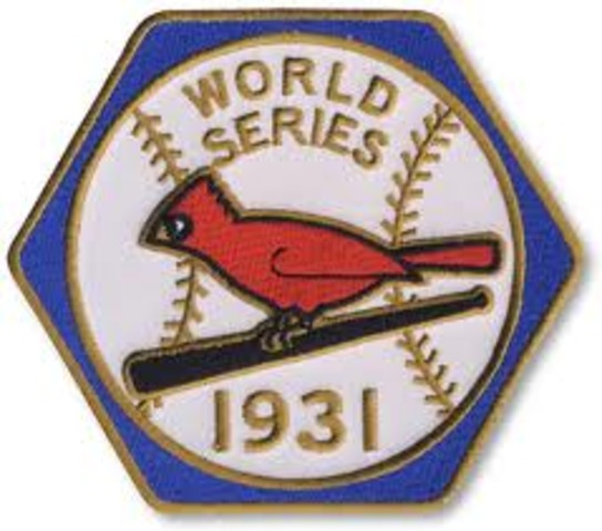 The Cardinals win their second World Series against the Philadelphia Athletics after losing the previous year